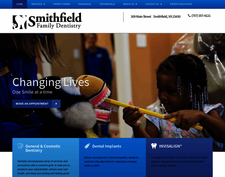Smithfield-dds.com thumbnail