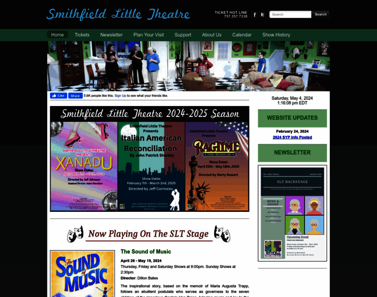 Smithfieldlittletheatre.org thumbnail