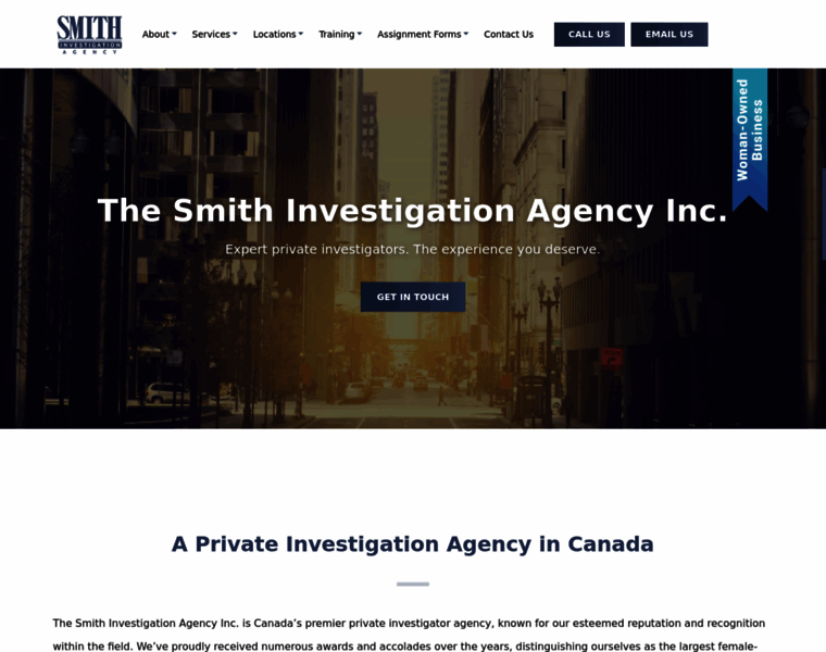 Smithinvestigationagency.com thumbnail