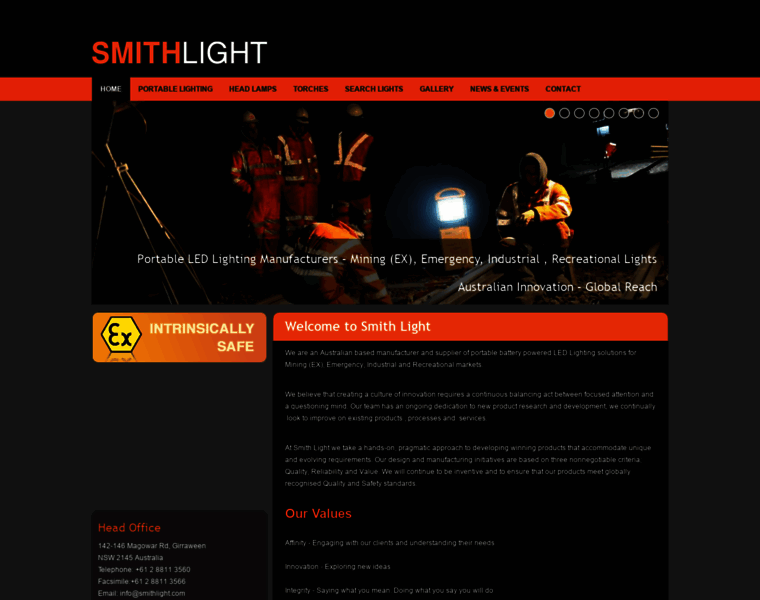Smithlight.com thumbnail