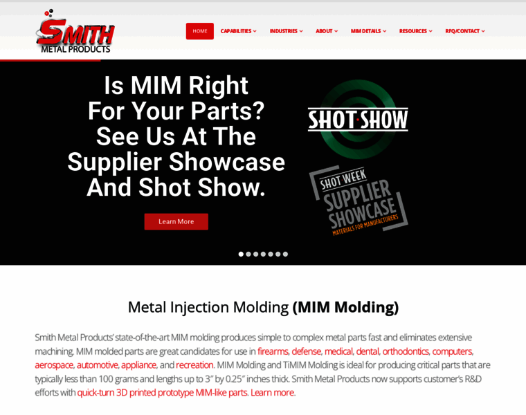 Smithmetals.com thumbnail