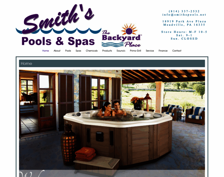 Smithspools.net thumbnail