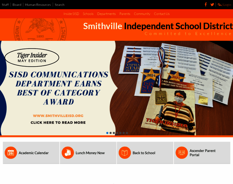 Smithvilleisd.org thumbnail