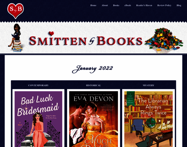 Smittenbybooks.com thumbnail