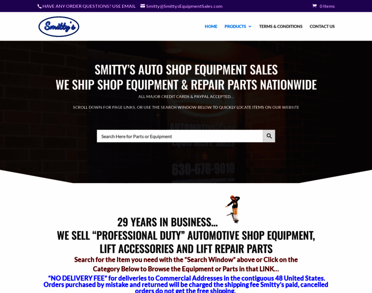 Smittysequipmentsales.com thumbnail