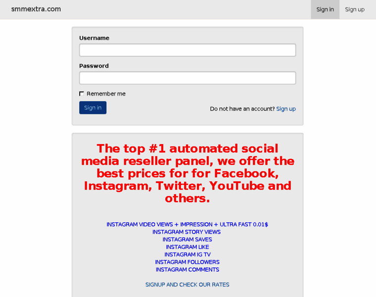 Smmextra.com thumbnail Smmextra.com thumbnail