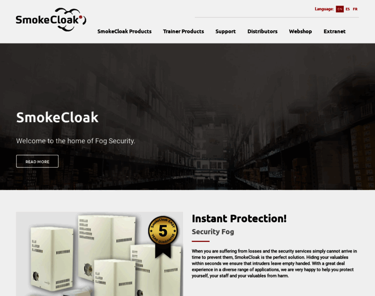 Smokecloak.com thumbnail