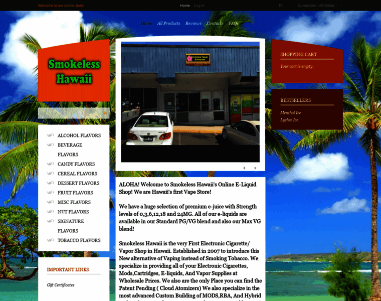 Smokeless-hawaii.com thumbnail