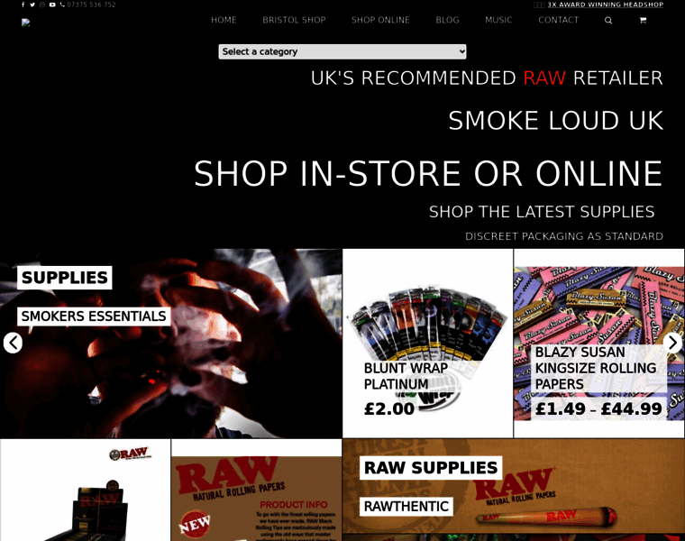 Smokelouduk.co.uk thumbnail