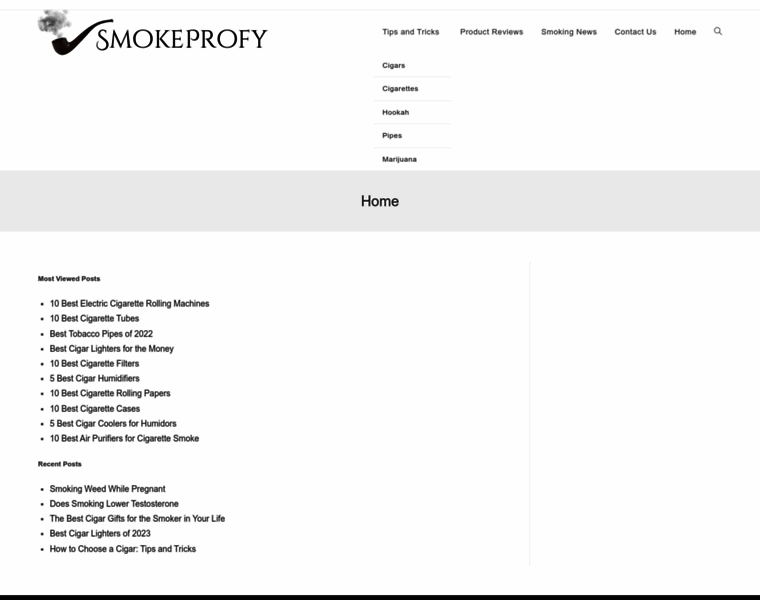 Smokeprofy.com thumbnail