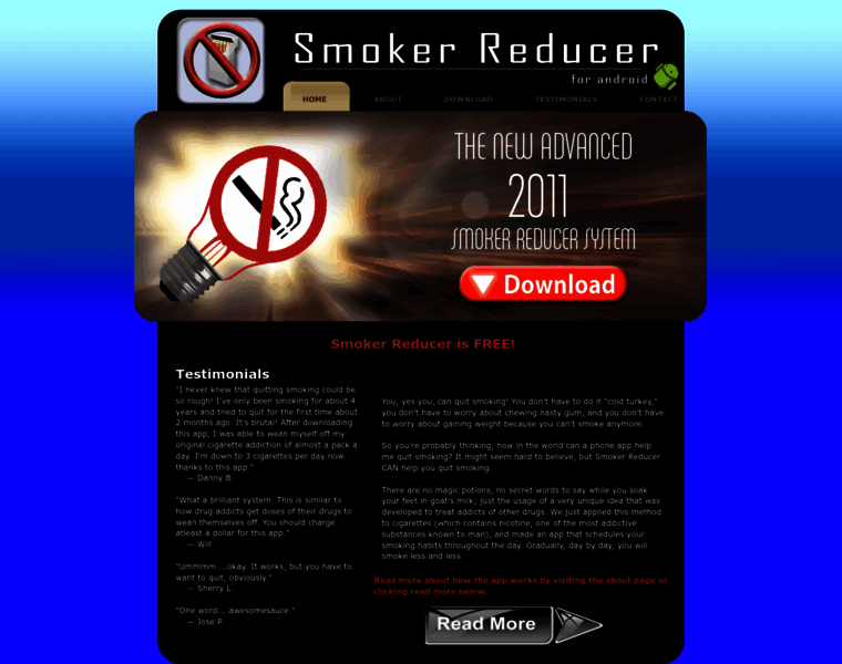 Smokerreducerandroidapp.com thumbnail