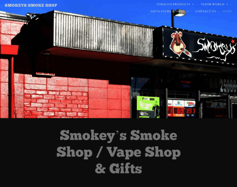 Smokeyssmokeshops.com thumbnail