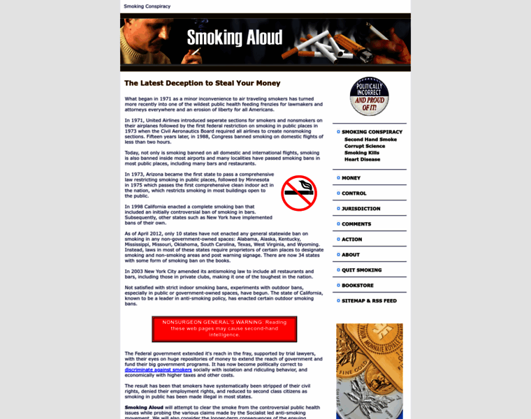 Smokingaloud.com thumbnail