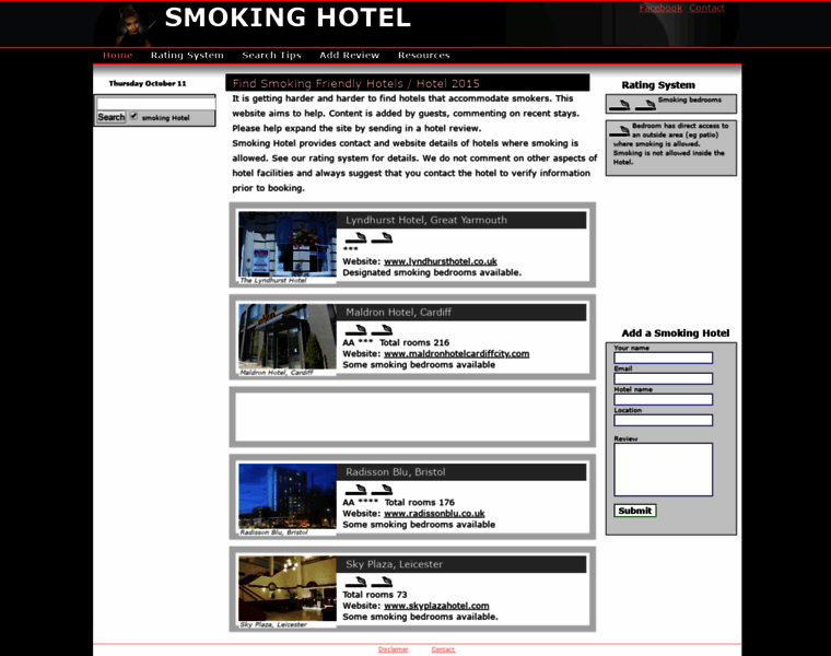 Smokinghotel.co.uk thumbnail
