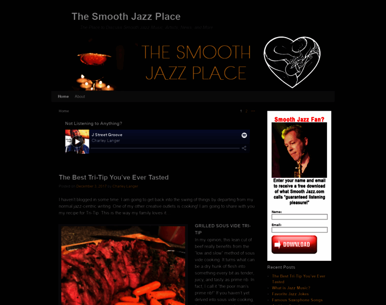 Smoothjazzplace.com thumbnail