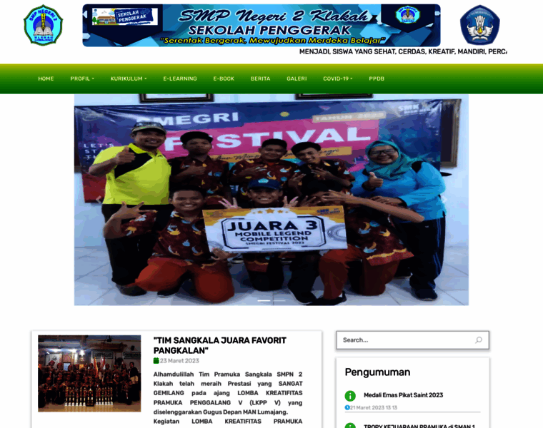 Smpn2klakah-lmj.sch.id thumbnail