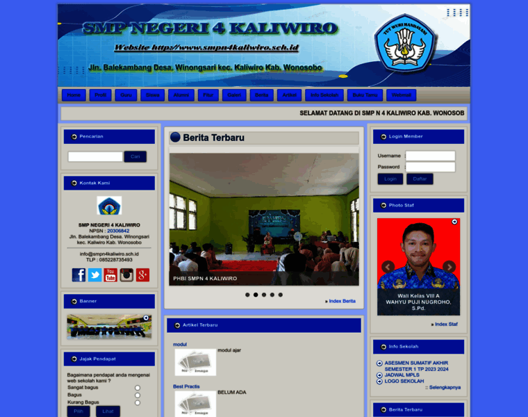 Smpn4kaliwiro.sch.id thumbnail