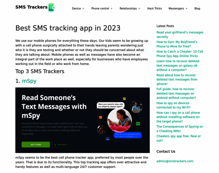 Sms-trackers.com thumbnail