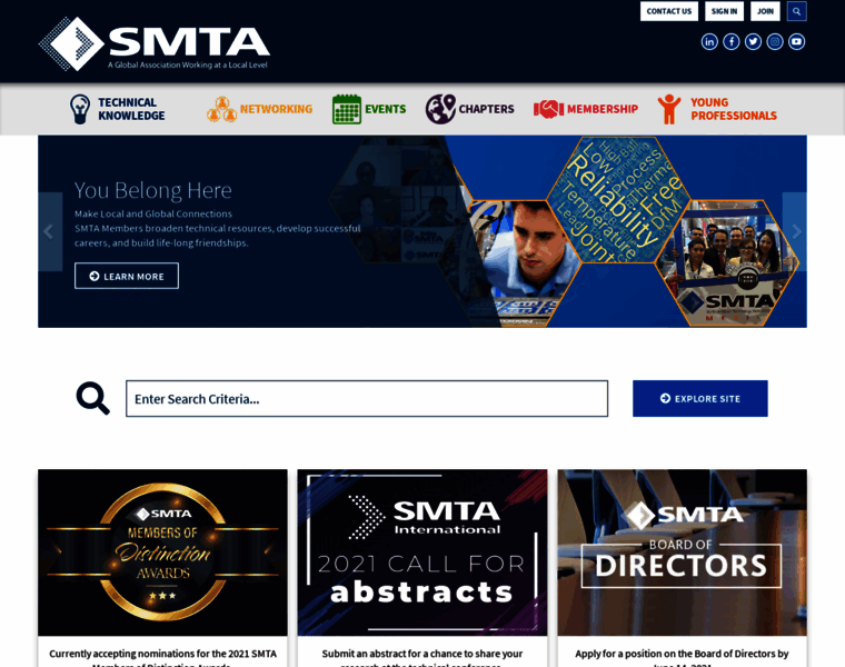 Smta.org thumbnail