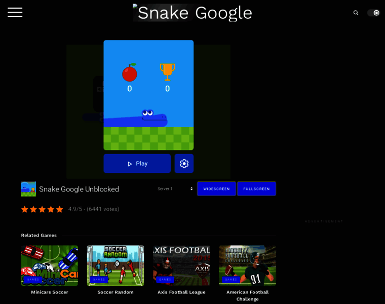 Snake-game.me thumbnail