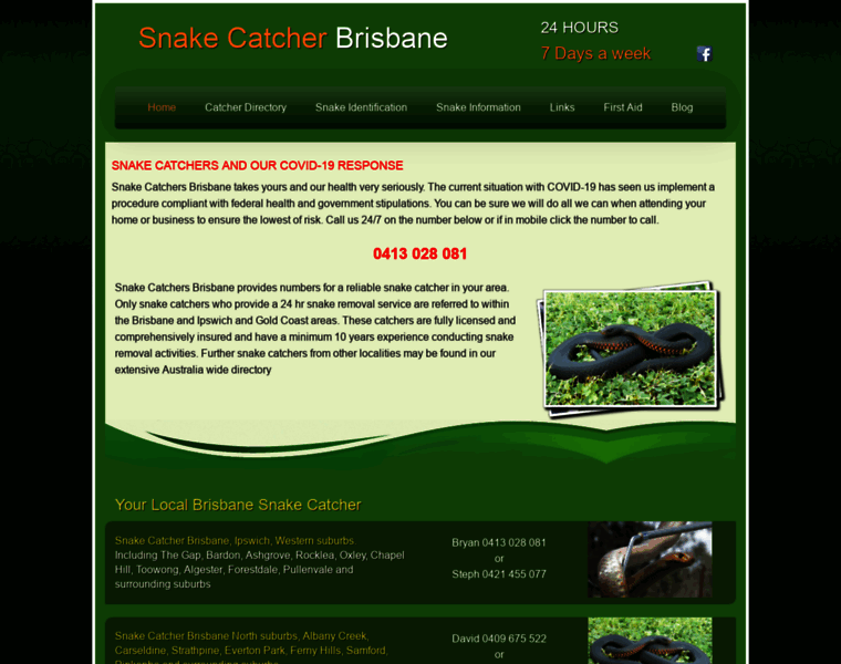 Snakecatchers.com.au thumbnail