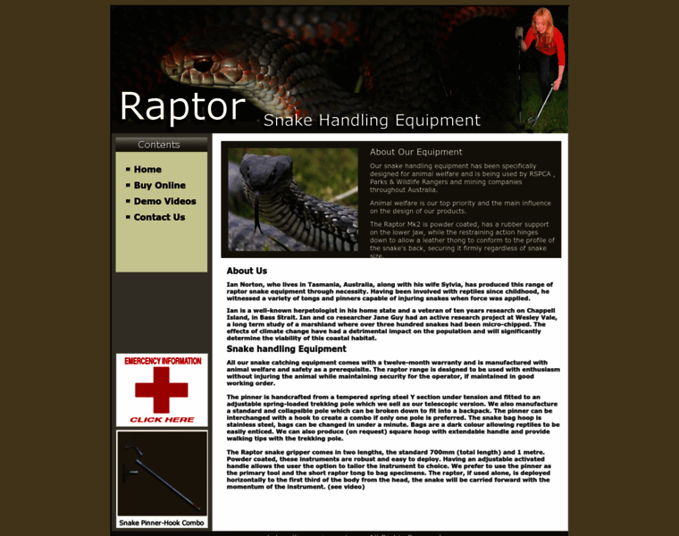 Snakehandlingequipment.com thumbnail