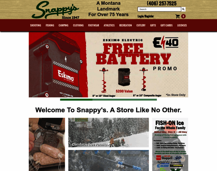 Snappysportsenter.com thumbnail