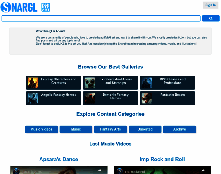 Snargl.com thumbnail