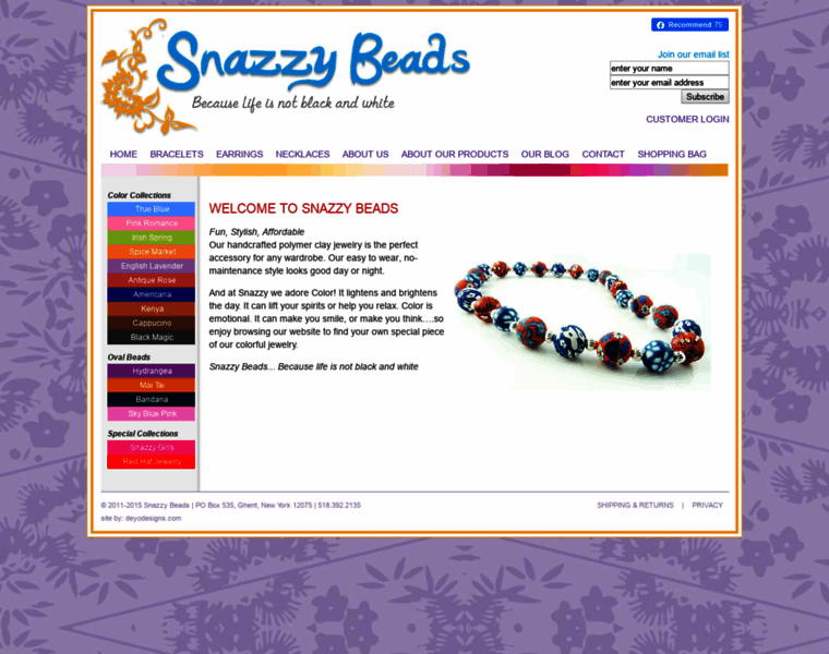 Snazzybeads.com thumbnail