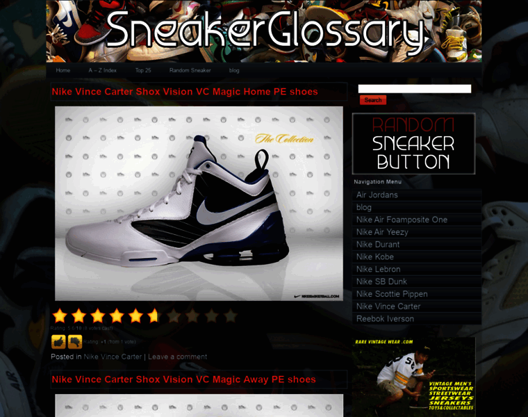 Sneakerglossary.com thumbnail
