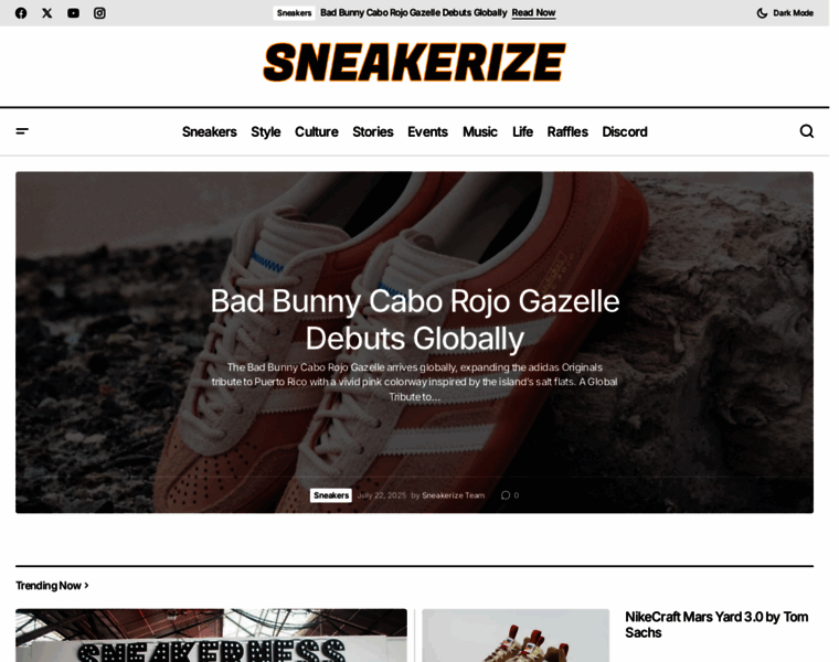 Sneakerize.gr thumbnail Sneakerize.gr thumbnail