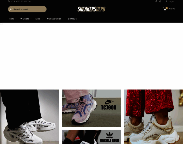 Sneakershero.com thumbnail