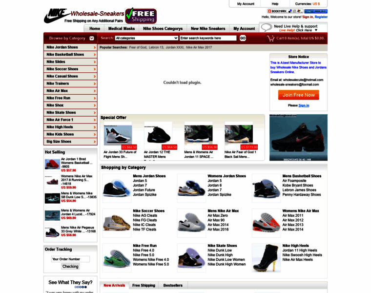 Sneakerswholesale.org thumbnail