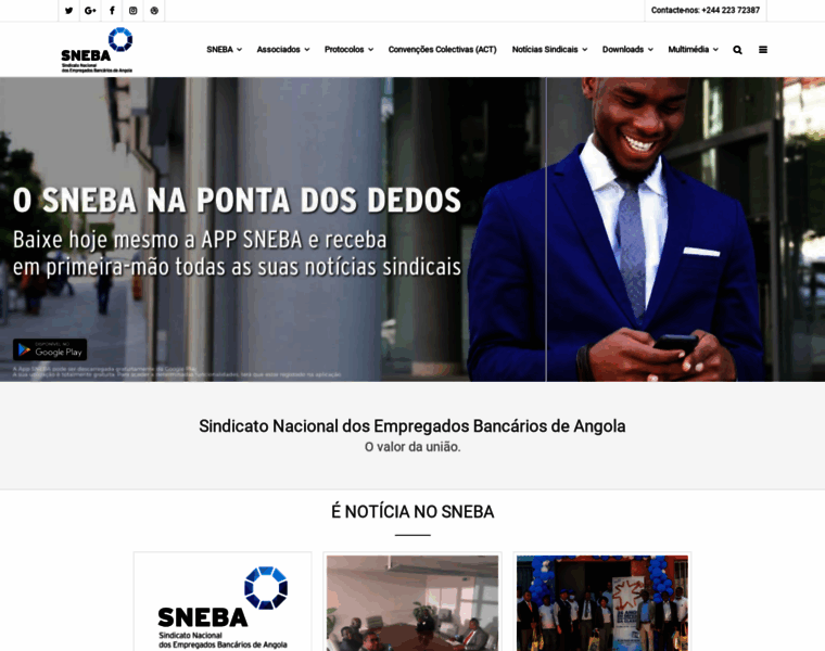 Sneba-angola.org thumbnail