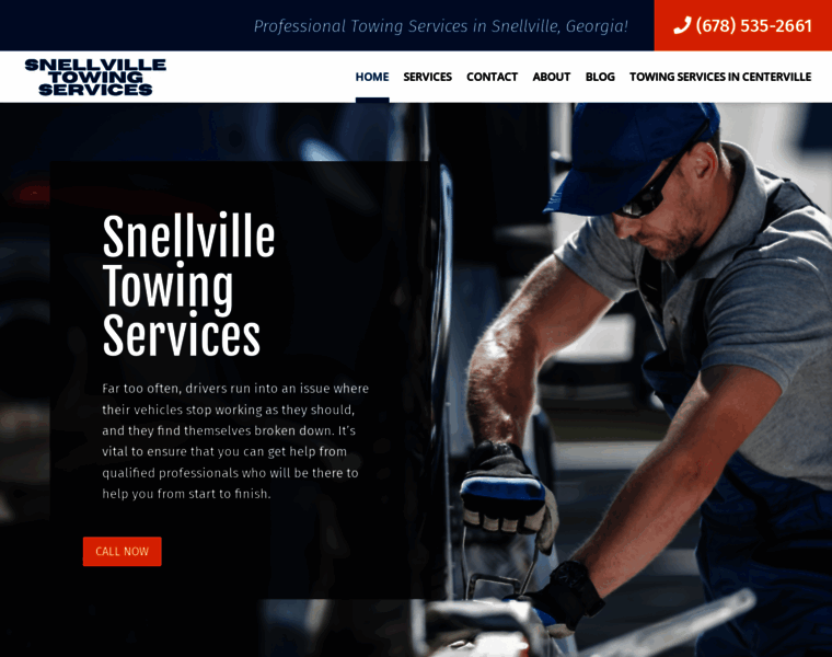 Snellville-towing.com thumbnail