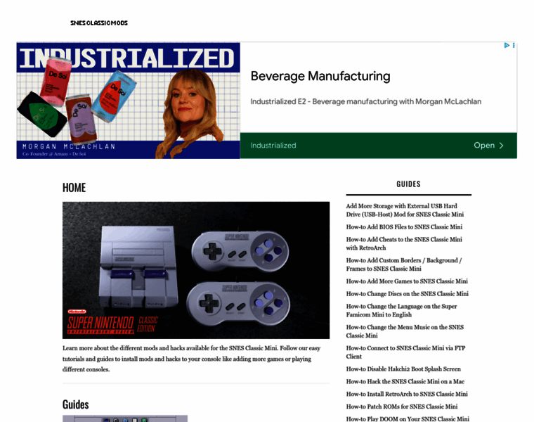 Snesclassicmods.com thumbnail