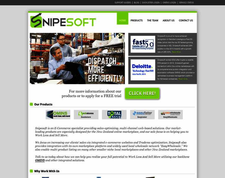 Snipesoft.net.nz thumbnail