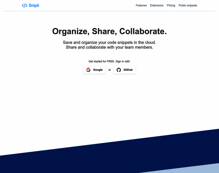 Snipit.io thumbnail Snipit.io thumbnail