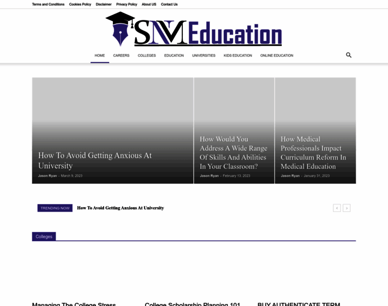 Snm-education.com thumbnail