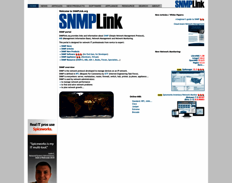 Snmplink.org thumbnail