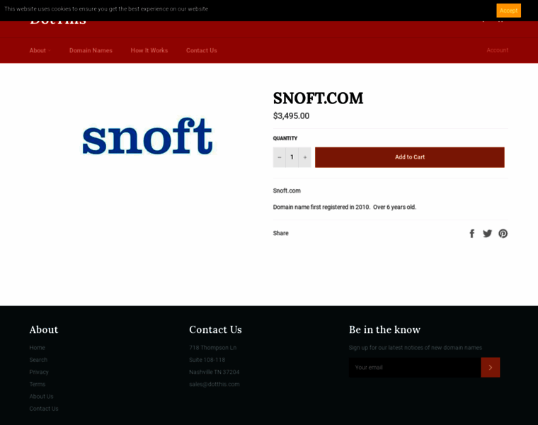 Snoft.com thumbnail