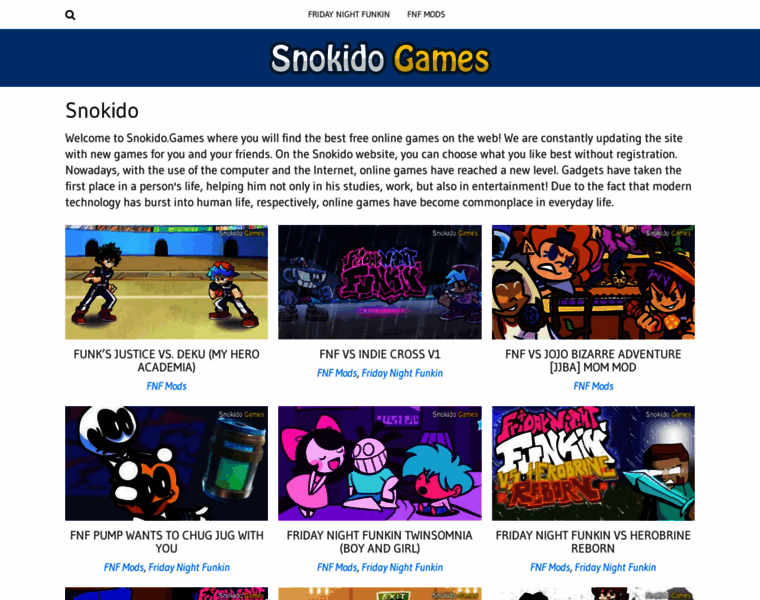 Snokido.games thumbnail