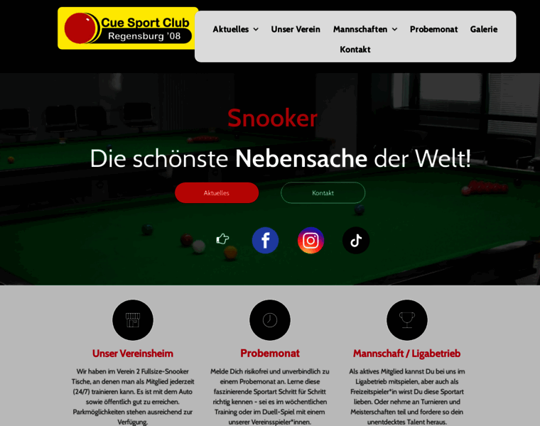 Snooker-regensburg.de thumbnail