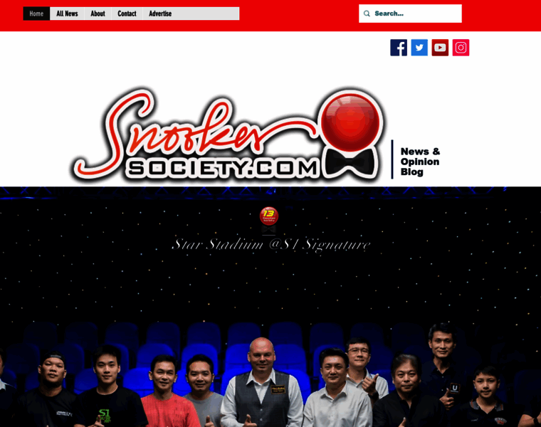 Snookersociety.com thumbnail