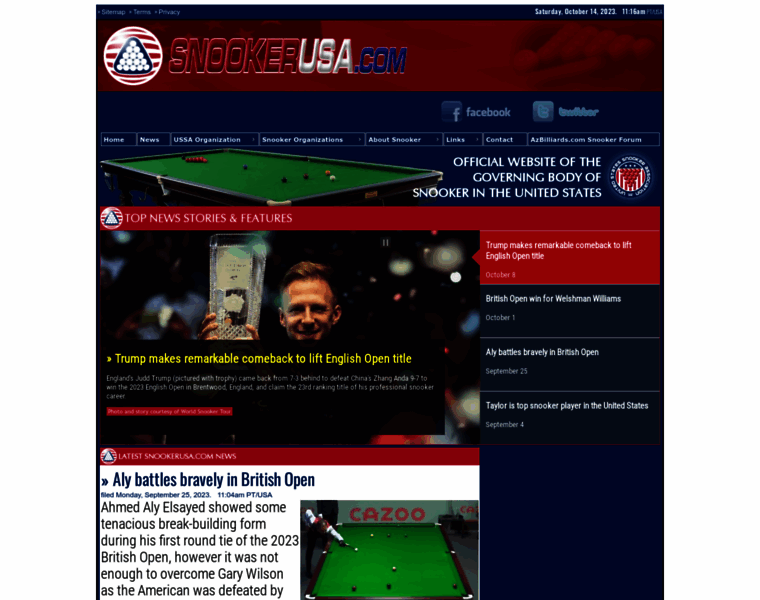 Snookerusa.com thumbnail