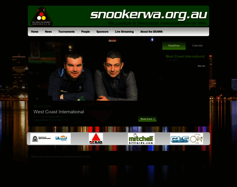 Snookerwa.org.au thumbnail