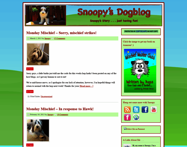 Snoopysdogblog.com thumbnail