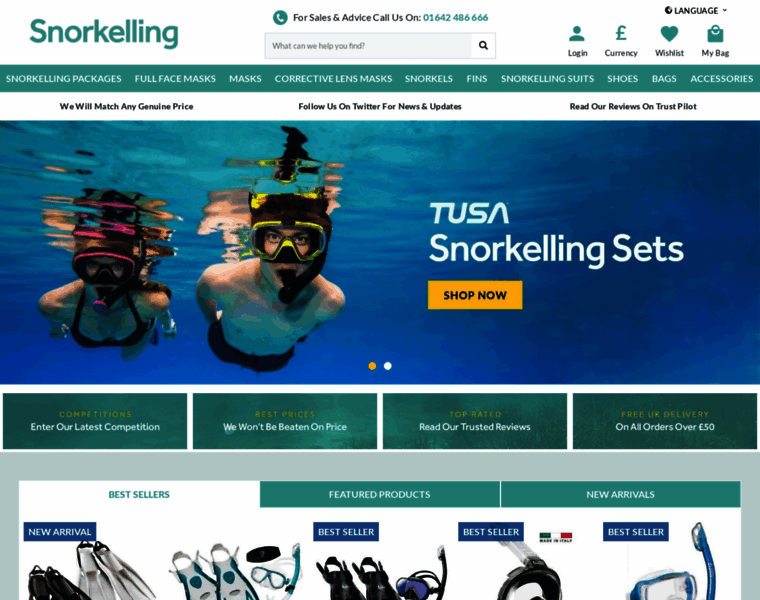 Snorkeling.co.uk thumbnail