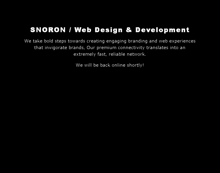 Snoron.com thumbnail