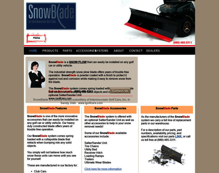 Snowblade.homestead.com thumbnail